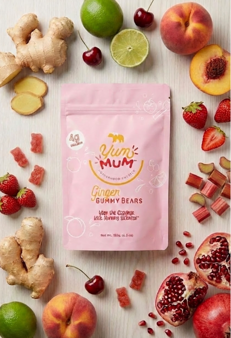 YumMum™ Ginger Gummy Bears